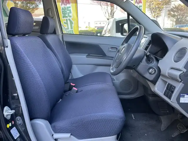 スズキ ワゴンＲ FX 静岡県 2011(平23)年 8.9万km ブルーイッシュブラックパール3 純正オーディオ　/ＡＢＳ　/電動格納ドアミラー　/ヘッドライトレベライザー　/ドアバイザー　/フロアマット　/リモコンキー　/スペアキー　/保証書　/取説