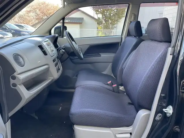 スズキ ワゴンＲ FX 静岡県 2011(平23)年 8.9万km ブルーイッシュブラックパール3 純正オーディオ　/ＡＢＳ　/電動格納ドアミラー　/ヘッドライトレベライザー　/ドアバイザー　/フロアマット　/リモコンキー　/スペアキー　/保証書　/取説