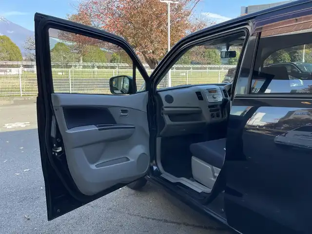 スズキ ワゴンＲ FX 静岡県 2011(平23)年 8.9万km ブルーイッシュブラックパール3 純正オーディオ　/ＡＢＳ　/電動格納ドアミラー　/ヘッドライトレベライザー　/ドアバイザー　/フロアマット　/リモコンキー　/スペアキー　/保証書　/取説