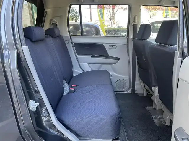 スズキ ワゴンＲ FX 静岡県 2011(平23)年 8.9万km ブルーイッシュブラックパール3 純正オーディオ　/ＡＢＳ　/電動格納ドアミラー　/ヘッドライトレベライザー　/ドアバイザー　/フロアマット　/リモコンキー　/スペアキー　/保証書　/取説