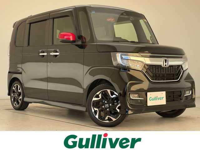 ホンダ Ｎ ＢＯＸ カスタム G L ターボ ホンダセンシング 愛知県 2019(平31)年 4.5万km クリスタルブラックパール ホンダセンシング/9型ナビ/両側パワースライドドア/レーダークルーズコントロール/バックカメラ/純正アルミホイール/ＥＴＣ/LEDヘッドライト/パドルシフト/レーンキープアシスト/オートマチックハイビーム/ドライブレコーダー/衝突軽減システム/フルセグ/CD DVD/Bluetooth/ステアリングスイッチ/スマートキー/プッシュスタート