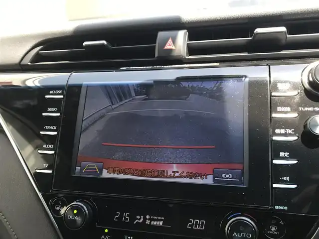 トヨタ カムリ G 富山県 2017(平29)年 6.1万km エモーショナルレッド 純正SDナビ/フルセグＴＶ/Ｂｌｕｅｔｏｏｔｈ/セーフティセンス/ＬＥＤヘッドライト/クルーズコントロール/レーンキープアシスト/ブレーキホールド/ビルトインＥＴＣ/純正ＡＷ１７インチ/スマートキー/プッシュスタート/横滑り防止装置/Wエアバック/カーテンエアバック/サイドエアバック/保証書／取説有り