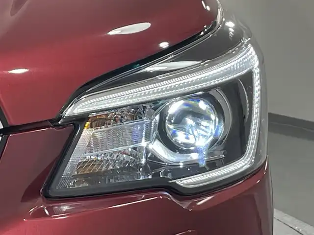 スバル フォレスター ハイブリッド アドバンス 愛知県 2018(平30)年 2.5万km クリムゾンレッドP 純正8インチナビ/（Bluetooth/AM/FM/フルセグTV）/視界拡張/ドライバーモニタリングシステム/ルーフレール/ブラインドスポットモニター/衝突軽減ブレーキ/レーダークルーズコントロール/シートヒーター/LEDヘッドライト/バックカメラ/ドライブレコーダー/デジタルインナーミラー/ステアリングヒーター/パワーシート/コーナーセンサー/レーンキープアシスト/プッシュスタートボタン/スマートキー/純正18インチAW