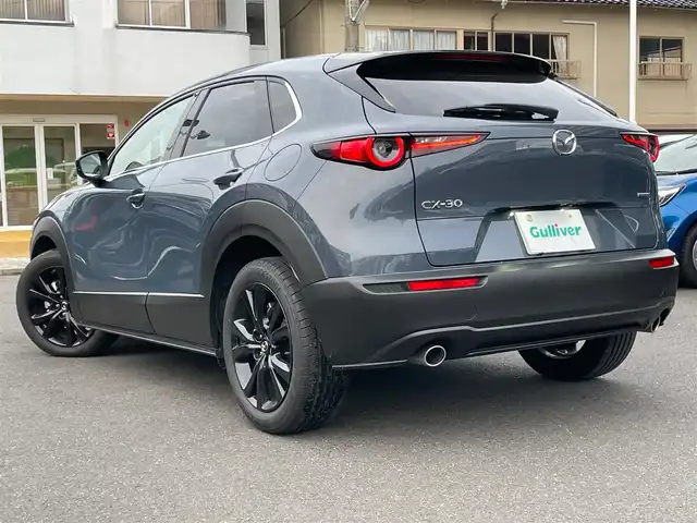 マツダ ＣＸ－３０ XD レトロスポーツED 島根県 2024(令6)年 2万km ポリメタルグレーM ワンオーナー　/純正１０．２５型ディスプレイオーディオ　/（フルセグＴＶ／Ｂｌｕｅｔｏｏｔｈ接続／スマホ連携機能）　/全方位／バック／フロントカメラ/ＢＯＳＥサウンドシステム　/ビルトインＥＴＣ　/アダプティブクルーズコントロール　/パワーバックドア/ハーフレザーシート/運転席メモリーパワーシート　/前席シートヒーター/ハンドルヒーター/リバース連動ドアミラー　/置くだけ充電　/オートハイビーム／ライト/純正LEDライト/純正１８インチアルミホイール/純正フロアマット/スペアキー１本