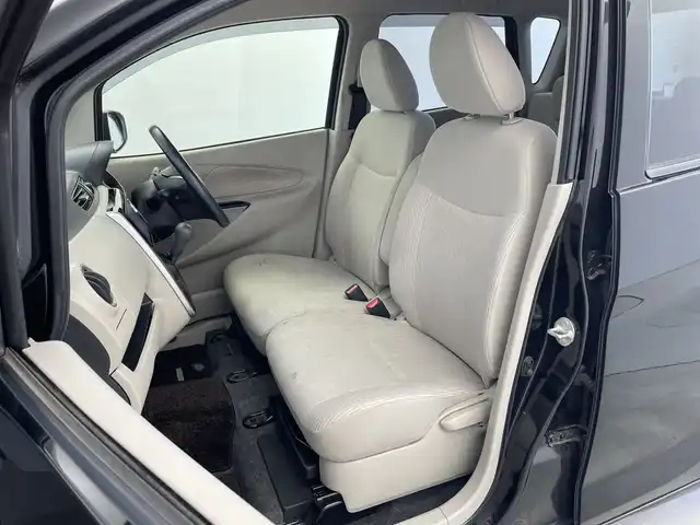 三菱 ｅＫワゴン G e－アシスト 新潟県 2015(平27)年 6.9万km アメジストブラック 純正メモリナビ【700W】/　フルセグTV/Bluetooth/CD/DVD/USB/バックモニター/衝突被害軽減ブレーキ/横滑り防止装置/アイドリングストップ