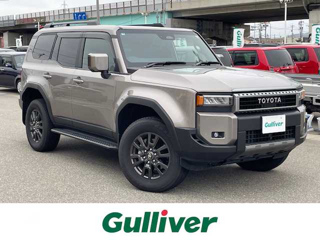 トヨタ ランドクルーザー ２５０ VX 石川県 2025(令7)年 0.4万km アバンギャルドブロンズメタリック 4WD/ワンオーナー/純正メモリーナビ/フルセグTV/全方位カメラ/革シート/シートヒーター&クーラー/サンルーフ/純正アルミホイール/電動ミラー/レーンキープアシスト/オートライト/コーナーセンサー/トヨタセーフティセンス/レーダークルーズ/デジタルミラー/ブラインドスポットモニター/保証書