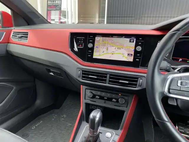 フォルクスワーゲン ポロＧＴＩ 福岡県 2019(令1)年 3万km フラッシュレッド アダプティブクルーズコントロール/ブラインドスポットモニター/レーンキープアシスト/ディスカバープロ　/Applecarplay/androidauto/フルセグTV/Bluetooth/バックカメラ　/CD/DVD/LEDヘッドライト/ステアリングスイッチ/パドルシフト/純正17インチアルミホイール/ETC