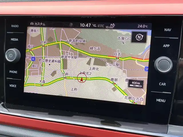 フォルクスワーゲン ポロＧＴＩ 福岡県 2019(令1)年 3万km フラッシュレッド アダプティブクルーズコントロール/ブラインドスポットモニター/レーンキープアシスト/ディスカバープロ　/Applecarplay/androidauto/フルセグTV/Bluetooth/バックカメラ　/CD/DVD/LEDヘッドライト/ステアリングスイッチ/パドルシフト/純正17インチアルミホイール/ETC