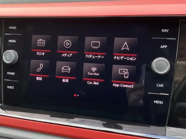 フォルクスワーゲン ポロＧＴＩ 福岡県 2019(令1)年 3万km フラッシュレッド アダプティブクルーズコントロール/ブラインドスポットモニター/レーンキープアシスト/ディスカバープロ　/Applecarplay/androidauto/フルセグTV/Bluetooth/バックカメラ　/CD/DVD/LEDヘッドライト/ステアリングスイッチ/パドルシフト/純正17インチアルミホイール/ETC