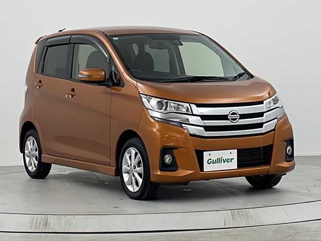 日産 デイズ ハイウェイスターX 熊本県 2018(平30)年 4.8万km プレミアムサンシャインオレンジ 純正メモリナビ/全周囲カメラ/フルセグTV/Bluetooth/衝突軽減/ディスプレイ式自動防眩式ミラー/純正LEDヘッドライト/純正フォグランプ/ETC/電動格納ミラー/純正14インチアルミホイール/ISOFIX/スマートキー