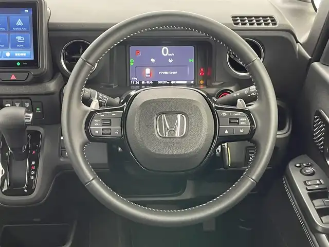 ホンダ Ｎ ＢＯＸ カスタム ターボ コーディネートS 愛知県 2024(令6)年 0.2万km プレミアムクリスタルレッドM 純正８型ディスプレイ　カープレイ対応　Ｂluetooth　バックカメラ　ハーフレザーシート　シートヒーター　両側パワースライドドア　ホンダセンシング　衝突軽減　追従クルコン　コーナーセンサー　ＬＥＤオートライト パドルシフト　ツートンカラー　禁煙