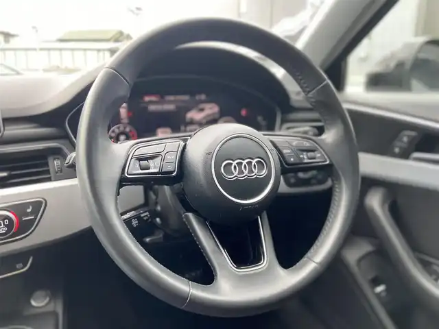 アウディ Ａ４ アバント2．0TFSIスポーツ 栃木県 2018(平30)年 3.9万km ミトスブラックメタリック バーチャルCP　/アシスタンスパッケージ　/ACC/全方位カメラ　/純正ナビ　/フルセグ 　/AppleCarPlay　/パワーシート　/シートH/電動リアゲート　/ETC　/HID　/純正17インチAW