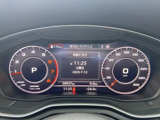 アウディ Ａ４ アバント2．0TFSIスポーツ 栃木県 2018(平30)年 3.9万km ミトスブラックメタリック バーチャルCP　/アシスタンスパッケージ　/ACC/全方位カメラ　/純正ナビ　/フルセグ 　/AppleCarPlay　/パワーシート　/シートH/電動リアゲート　/ETC　/HID　/純正17インチAW