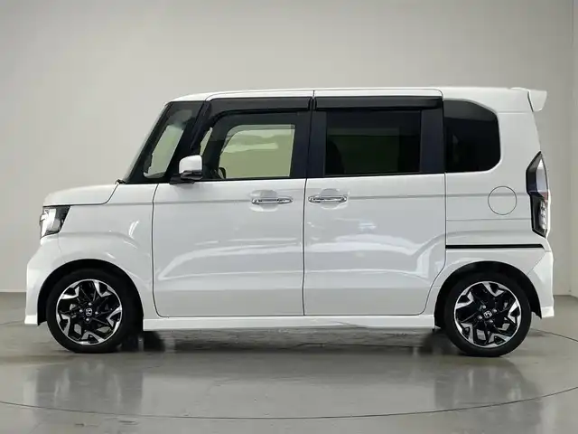 ホンダ Ｎ ＢＯＸ カスタム G EX ターボ ホンダセンシング 愛知県 2020(令2)年 2.1万km プラチナホワイトパール 社外ナビ　バックカメラ　シートヒーター　禁煙車　フルセグTV　前後ドラレコ　ＥＴＣ　両側パワスラ　パドルシフト　ホンダセンシング　衝突軽減　車線逸脱　追従クルコン　ハーフレザー　LEDオートライト　純正フロアマット