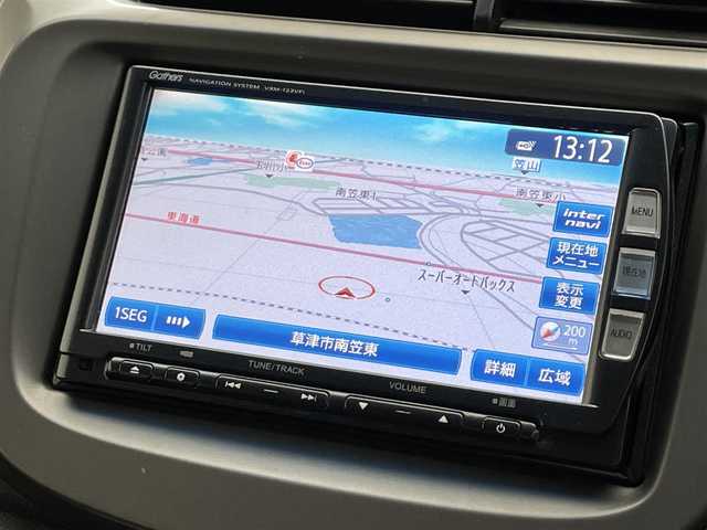 ホンダ フィット G スマートセレクション 滋賀県 2012(平24)年 12.8万km プレミアムホワイトパール 純正ナビ/（CD/DVD/Bluetooth/フルセグTV)/ビルトインETC/前後ドラレコ/ワイパーデアイサー/スマートキー/社外14インチAW