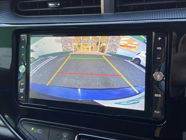 トヨタ アクア S スタイルブラック 徳島県 2018(平30)年 2.5万km ダークブルーマイカ 社外7型SDナビ　TZ-NAV01/（BT/DISC/SD/フルセグ/ラジオ）/バックカメラ/前後コーナーセンサー/ETC/社外15インチアルミホイール/アイドリングストップ/オートライト/オートマチックハイビーム/プッシュスタート/スマートキー/スペアキー