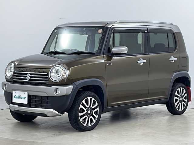 スズキ ハスラー Jスタイル Ⅲ ターボ 道央・札幌 2018(平30)年 7.7万km ブレイブカーキパール/スチールシルバー ・社外ナビ&CD&DVD&BT&iPod&USB&SD/・バックカメラ/・クルーズコントロール/・衝突被害軽減ブレーキ/・車線逸脱抑制機能/・横滑り防止装置/・&iPod&USB&SD/・バックカメラ/・クルーズコントロール/・衝突被害軽減ブレーキ/・車線逸脱抑制機能/・横滑り防止装置/・グリップコントロール/・ダウンヒルアシストコントロール/・アイドリングストップ/・前席シートヒーター/・ハーフレザー/・社外前後ドライブレコーダー/・パドルシフト/・ステアリングスイッチ/・プッシュスタート/・ドアバイザー/・電動格納ミラー/・オートライト/・スマートキー/・社外エンジンスターター/・取扱説明書