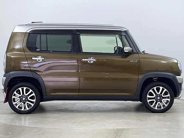 スズキ ハスラー Jスタイル Ⅲ ターボ 道央・札幌 2018(平30)年 7.7万km ブレイブカーキパール/スチールシルバー ・社外ナビ&CD&DVD&BT&iPod&USB&SD/・バックカメラ/・クルーズコントロール/・衝突被害軽減ブレーキ/・車線逸脱抑制機能/・横滑り防止装置/・&iPod&USB&SD/・バックカメラ/・クルーズコントロール/・衝突被害軽減ブレーキ/・車線逸脱抑制機能/・横滑り防止装置/・グリップコントロール/・ダウンヒルアシストコントロール/・アイドリングストップ/・前席シートヒーター/・ハーフレザー/・社外前後ドライブレコーダー/・パドルシフト/・ステアリングスイッチ/・プッシュスタート/・ドアバイザー/・電動格納ミラー/・オートライト/・スマートキー/・社外エンジンスターター/・取扱説明書