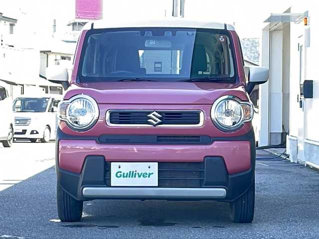 スズキ ハスラー HYBRID G 岐阜県 2020(令2)年 6.5万km チアフルピンクメタリック/ホワイト2トーンルーフ 禁煙車/社外SDナビ/AM/FM/CD/DVD/BT/SD/フルセグTV/バックカメラ/衝突軽減ブレーキ/バックソナー/シートヒーター /ドライブレコーダー/プッシュスタート /スマートキー/スペアキー/LKA/ビルトインETC/純正フロアマット/純正ドアバイザー