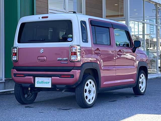 スズキ ハスラー HYBRID G 岐阜県 2020(令2)年 6.5万km チアフルピンクメタリック/ホワイト2トーンルーフ 禁煙車/社外SDナビ/AM/FM/CD/DVD/BT/SD/フルセグTV/バックカメラ/衝突軽減ブレーキ/バックソナー/シートヒーター /ドライブレコーダー/プッシュスタート /スマートキー/スペアキー/LKA/ビルトインETC/純正フロアマット/純正ドアバイザー