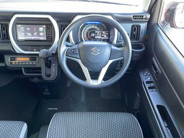 スズキ ハスラー HYBRID G 岐阜県 2020(令2)年 6.5万km チアフルピンクメタリック/ホワイト2トーンルーフ 禁煙車/社外SDナビ/AM/FM/CD/DVD/BT/SD/フルセグTV/バックカメラ/衝突軽減ブレーキ/バックソナー/シートヒーター /ドライブレコーダー/プッシュスタート /スマートキー/スペアキー/LKA/ビルトインETC/純正フロアマット/純正ドアバイザー