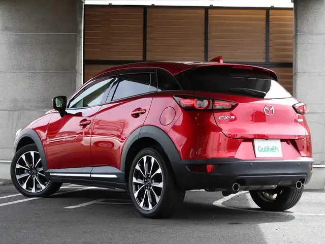 マツダ ＣＸ－３ 20S Lパッケージ 愛知県 2018(平30)年 1.7万km ソウルレッドクリスタルM ワンオーナー車/後期モデル/スマートキー＆プッシュスタート/マツダコネクトSDナビ/Bluetoothオーディオ/SD/USB/メーカーオプションフルセグTV＋CD/DVD/メーカーオプション360°ビューモニター＋/フロントパーキングセンサー/専用ホワイトレザーシート＆ホワイトインテリア/純正18インチアルミホイール/ヘッドアップディスプレイ/スマートシティブレーキサポート/レーダークルーズコントロール/パドルシフト/純正LEDヘッドランプ＆LEDフォグ/前席シートヒーター/電動パーキングブレーキ/取説/ナビ取説/保証書/スペアキーあり