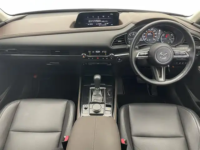 マツダ ＣＸ－３０ XD Lパッケージ 愛知県 2021(令3)年 2.5万km ディープクリスタルブルーマイカ 純正８．８型ナビ　ＨＵＤ　ＢＳＭ　黒レザ‐　ＨＤＭＩ　禁煙　フルセグTV　ＤＶＤ　パドルシフト　ＥＴＣ　ドラレコ　シートヒーター　衝突軽減　ＬＥＤライト　フォグランプ　コーナーセンサー　パワーシート