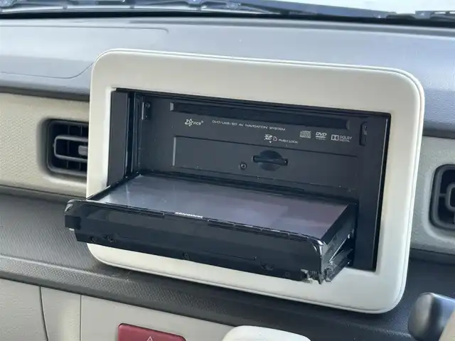 スズキ ラパン G 静岡県 2017(平29)年 3.2万km パールホワイト ケンウッドナビ/FM/AM/CD/DVD/SD/ワンセグ/USB/iPod/レーダーブレーキサポート/MTモード付AT/スマートキー/プッシュスタート/横滑り防止システム/衝突軽減システム/エアバッグ/パワーステアリング/純正14SW