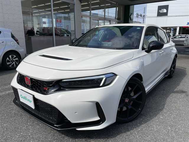 ホンダ シビック タイプR 埼玉県 2024(令6)年 0.3万km 白 ワンオーナー　/禁煙車/AIS検査済み/ナビＴＶ　/バックカメラ　/ＥＴＣ２０　/フロアマット　/Ｂｌｕｅｔｏｏｔｈ　/コーナーセンサー　/レーダークルコン　/ＬＥＤヘッドライト　/純正19インチアルミ　/スペアキー　/新車保証書
