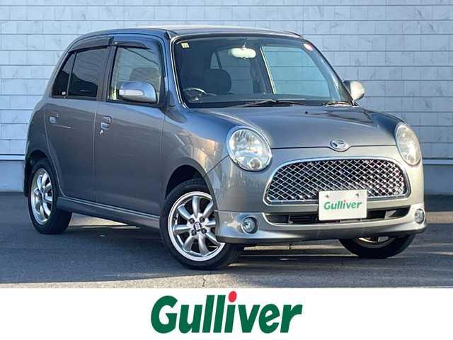 ダイハツ ミラ ジーノ ミニライト 群馬県 2006(平18)年 3万km プラチナグレーメタリック 純正オーディオ・ＣＤ・ＭＤ　/ＥＴＣ　/キセノンライト　/フォグライト　/社外１５インチアルミホイール　/純正フロアマット　/キーレス　/リモコンキー　