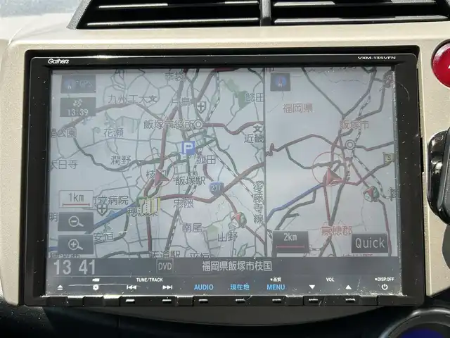 ホンダ フィット ハイブリット スマート セレクション 福岡県 2012(平24)年 6.2万km アラバスターシルバーメタリック 純正ディーラーナビ/　（TV、DVD、CD、）/ビルトインETC/クルーズコントロール/クリアランスソナー/横滑り防止装置/ステアリングボタン/フロントデザイアースイッチ/スマートキー/純正マット/ドアバイザー/保証書/取扱説明書