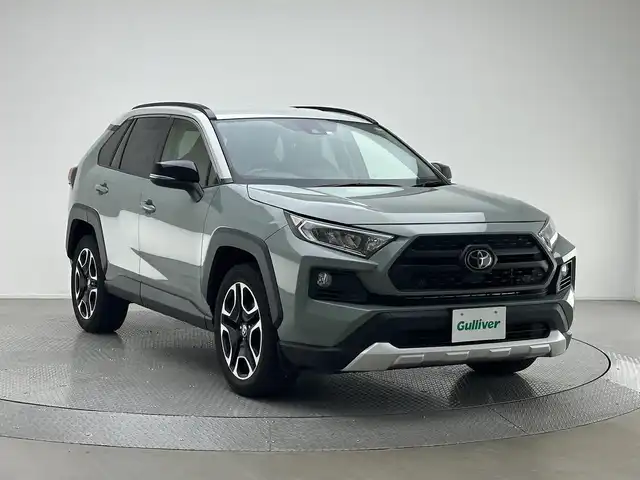 トヨタ ＲＡＶ４ アドベンチャー 兵庫県 2020(令2)年 3.6万km アッシュグレーメタリック/アーバンカーキ 純正SDナビ(CD/DVD/SD/Bt/フルセグ)/・NSZT-Y68T/バックカメラ/HDMI/トヨタセーフティセンス/ACC/LDA/PCS/オートハイビーム/レザーシート/パワーシート/シートヒーター/ベンチレーション/ステアリングヒーター/ビルトインETC/コーナーセンサー/LEDヘッドライト/フォグライト /純正19インチAW
