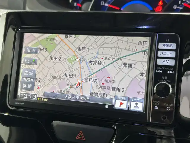 ダイハツ タント カスタム X 大阪府 2014(平26)年 6.5万km ナイトシャドーパープルクリスタルM バックカメラ/ＨＩＤヘッドライト/プッシュスタート/スマートキー/オートライト/オートエアコン/電動ミラー/フォグランプ/純正アルミホイール