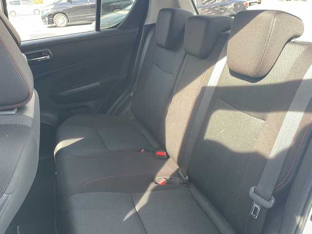 スズキ スイフト スポーツ 静岡県 2014(平26)年 11万km スノーホワイトパール ワンオーナー/6速マニュアル/社外HDDナビ・フルセグTV/CD/DVD/SD/Bluetooth)/社外１７インチアルミホイール/クルーズコントロール/ステアリングスイッチ/ETC/スマートキー２個/プッシュスタート/取扱説明書/新車時保証書