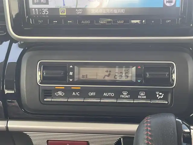 スズキ スペーシア カスタム HYBRID XS ターボ 宮崎県 2020(令2)年 3.3万km ピュアホワイトP 純正フルセグナビ/（DVD再生機能付き）（BT）/アイドリングストップ/全周囲カメラ/バックカメラ/プッシュスタート/MTモード付AT/パドルシフト/パワーウィンドウ/パワーステアリング/純正LEDヘッドライト/純正フロアマット/オートライト/クルーズコントロール/純正アルミホイール/レザーシート/ドライブレコーダー/横滑り防止装置/盗難防止装置/エアバックW/衝突被害軽減システム/ABS/AAC/ETC