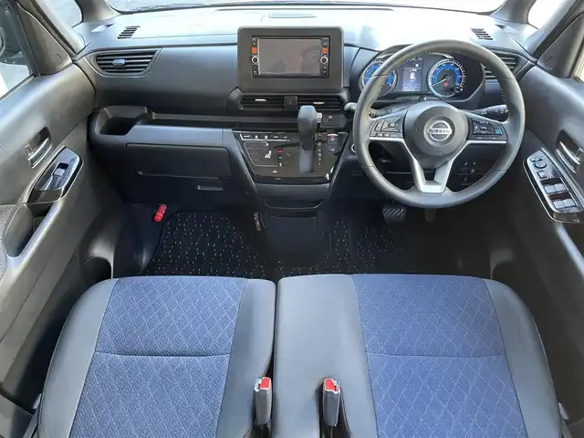 日産 ルークス HWS Gターボ プロパイロットED 滋賀県 2021(令3)年 3.3万km チタニウムグレーメタリック 純正ナビ/CD/DVD/SD/Bluetooth/フルセグTV/プロパイロット/アラウンドビューモニター/ETC/両側パワースライドドア/衝突軽減ブレーキ/プッシュスタート/スマートキー/LEDヘッドライト/純正アルミホイール