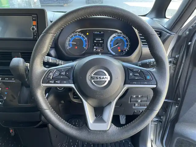 日産 ルークス HWS Gターボ プロパイロットED 滋賀県 2021(令3)年 3.3万km チタニウムグレーメタリック 純正ナビ/CD/DVD/SD/Bluetooth/フルセグTV/プロパイロット/アラウンドビューモニター/ETC/両側パワースライドドア/衝突軽減ブレーキ/プッシュスタート/スマートキー/LEDヘッドライト/純正アルミホイール