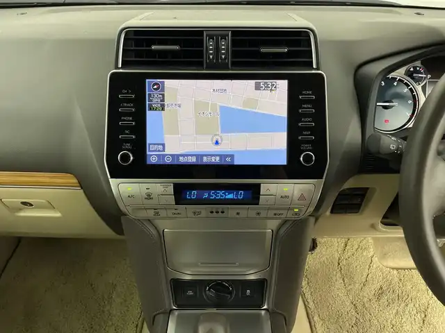 トヨタ ランドクルーザー プラド TX Lパッケージ マットブラED 鹿児島県 2023(令5)年 3.5万km アティチュードブラックマイカ 純正メーカーOPナビ/(BT/CD/DVD/AM/FM/フルセグTV)/サンルーフ/パノラミックビューモニター/トヨタセーフティセンス/レーダークルーズコントロール/プリクラッシュセーフティ/レーンキープアシスト/ブラインドスポットモニター/前席シートヒーター/前席シートエアコン/ベンチレーションシート/オートマチックハイビーム/ETC2・0/ドライブレコーダー/パーキングアシスト/MTモード付AT/バックカメラ/サイドカメラ/フロントカメラ/純正LEDヘッドライト/純正18インチアルミホイール/コーナーセンサー/保証書/取扱説明書
