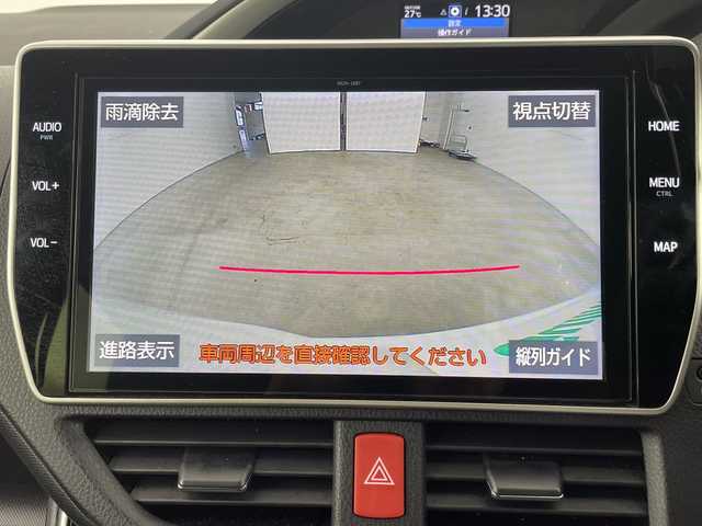 トヨタ ヴォクシー ZS 煌Ⅲ 新潟県 2021(令3)年 3.2万km ホワイトパールクリスタルシャイン トヨタセーフティセンス/純正10インチSDナビ/　　CD/DVD/AM/FM/フルセグ/BT/HDMI/USB/バックモニター/クルーズコントロール/両側パワースライドドア/LEDオートライト/オートマチックハイビーム/ハーフレザーシート/純正16インチアルミホイール付/アイドリングストップ/リアオートエアコン/純正フロアマット/リアサンシェード/デジタルインナーミラー/スペアキー/スマートキー/ETC2.０