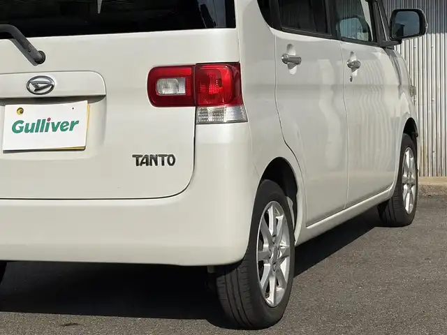 ダイハツ タント G 三重県 2011(平23)年 11.4万km パールホワイトⅢ ワンオーナー/純正オーディオ/　・AUX/　・ラジオ/左側パワースライドドア/キーレス/電動格納ミラー/ウィンカーミラー/ドアバイザー/フロアマット/ライトレベリング