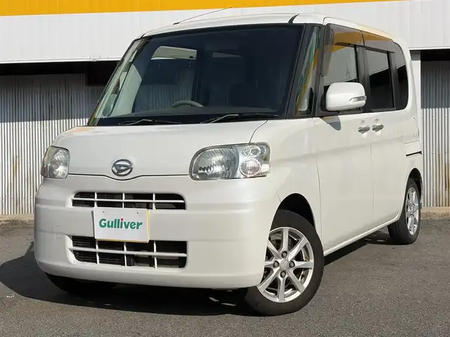 ダイハツ タント G 三重県 2011(平23)年 11.4万km パールホワイトⅢ ワンオーナー/純正オーディオ/　・AUX/　・ラジオ/左側パワースライドドア/キーレス/電動格納ミラー/ウィンカーミラー/ドアバイザー/フロアマット/ライトレベリング