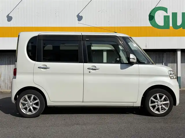 ダイハツ タント G 三重県 2011(平23)年 11.4万km パールホワイトⅢ ワンオーナー/純正オーディオ/　・AUX/　・ラジオ/左側パワースライドドア/キーレス/電動格納ミラー/ウィンカーミラー/ドアバイザー/フロアマット/ライトレベリング