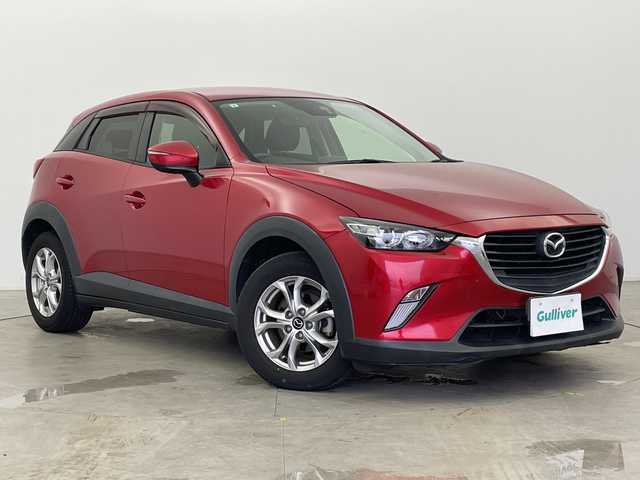 マツダ ＣＸ－３ XD 富山県 2015(平27)年 6.6万km ソウルレッドプレミアムメタリック 純正ナビ/（AM/FM/SD/AUX/USB/BT）/バックカメラ/衝突被害軽減ブレーキ/カーテンエアバッグ/横滑り防止装置/ETC/スマートキー/プッシュスタート/純正16インチAW/純正フロアマット/アイドリングストップ/取扱説明書