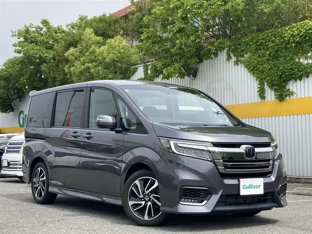 ホンダ ステップワゴン スパーダ クルスピセンシング 兵庫県 2021(令3)年 2.2万km モダンスティールM 純正メモリーナビ/Bluetooth/バックカメラ/フルセグ/ＤＶＤ再生可能/純正フロアマット/純正アルミホイール/ワンオーナー/保証書/取扱説明書/ＥＴＣ2.0/ドライブレコーダー/スマートキー/両側パワースライドドア/シートヒーター/クルーズコントロール（追尾あり）/ステアリングスイッチ/ドアバイザー/ワクワクゲート/電動格納ミラー
