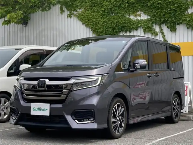 ホンダ ステップワゴン スパーダ クルスピセンシング 兵庫県 2021(令3)年 2.2万km モダンスティールM 純正メモリーナビ/Bluetooth/バックカメラ/フルセグ/ＤＶＤ再生可能/純正フロアマット/純正アルミホイール/ワンオーナー/保証書/取扱説明書/ＥＴＣ2.0/ドライブレコーダー/スマートキー/両側パワースライドドア/シートヒーター/クルーズコントロール（追尾あり）/ステアリングスイッチ/ドアバイザー/ワクワクゲート/電動格納ミラー