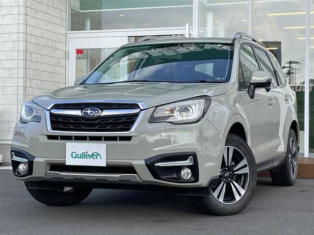 スバル フォレスター Xブレイク 道央・札幌 2016(平28)年 9.2万km デザートカーキ ・４WD/・アイサイト/・ワンオーナー/・純正ナビ/　CD＆DVD＆BT＆TV/・バックカメラ/・レーダークルーズコントロール/・レーンキープアシスト/・パワーシート/・ハーフレザーシート/・シートヒーター/・XMODE/・パドルシフト/・電動格納ミラー/・プッシュスタート/・スマートキー/・ETC/・シートヒーター/・ブラインドスポットモニター/・純正AW＆夏タイヤ積込/・純正フロアマット/・ウィンカーミラー/・フォグライト/・LEDヘッドライト/・トノカバー/・スペアキー