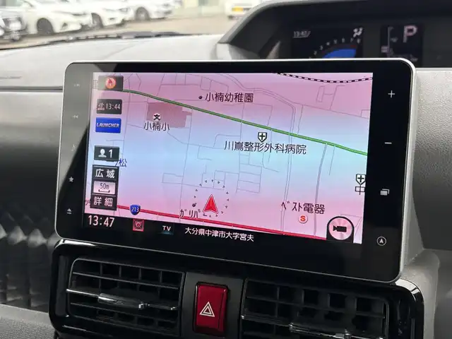 ダイハツ タント カスタム RS 大分県 2019(令1)年 5.1万km ブラックマイカメタリック/シャイニングホワイトパール ・純正SDナビ(CD/DVD/SD/BT/USB)/・全方位カメラ/・フルセグテレビ/・レーダークルーズコントロール/・両側パワースライド/・スマートアシスト/・スーパーロングスライド/・シートヒーター/・ETC/・ドライブレコーダー/・純正アルミホイール