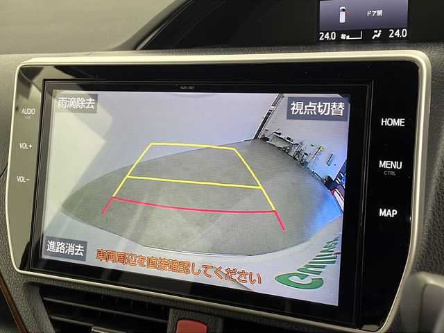 トヨタ ノア Si ダブルバイビーⅡ 群馬県 2020(令2)年 6.8万km ホワイトパールクリスタルシャイン モデリスタフルエアロ　純正１０型ナビ　純正１２．１型後席モニター　バックカメラ　両側電動スライドドア　ＥＴＣ２．０　ハーフレザーシート　クルーズコントロール　衝突被害軽減ブレーキ　ＬＥＤ　禁煙車