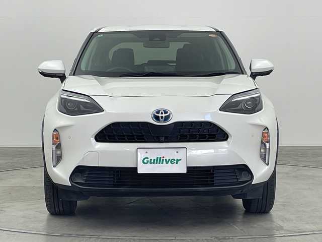 トヨタ ヤリスクロス ハイブリッド G 群馬県 2020(令2)年 3.9万km ホワイトパールクリスタルシャイン 純正９型メモリディスプレイナビ　全周囲カメラ　ＥＴＣ２．０　ＢＳＭ　禁煙車　ステアリングヒーター　ＬＥＤヘッドライト　パーキングアシスト　スマートキー　オートライト　レーンキープアシスト　シートヒータ