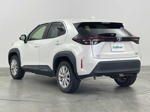 トヨタ ヤリスクロス ハイブリッド G 群馬県 2020(令2)年 3.9万km ホワイトパールクリスタルシャイン 純正９型メモリディスプレイナビ　全周囲カメラ　ＥＴＣ２．０　ＢＳＭ　禁煙車　ステアリングヒーター　ＬＥＤヘッドライト　パーキングアシスト　スマートキー　オートライト　レーンキープアシスト　シートヒータ